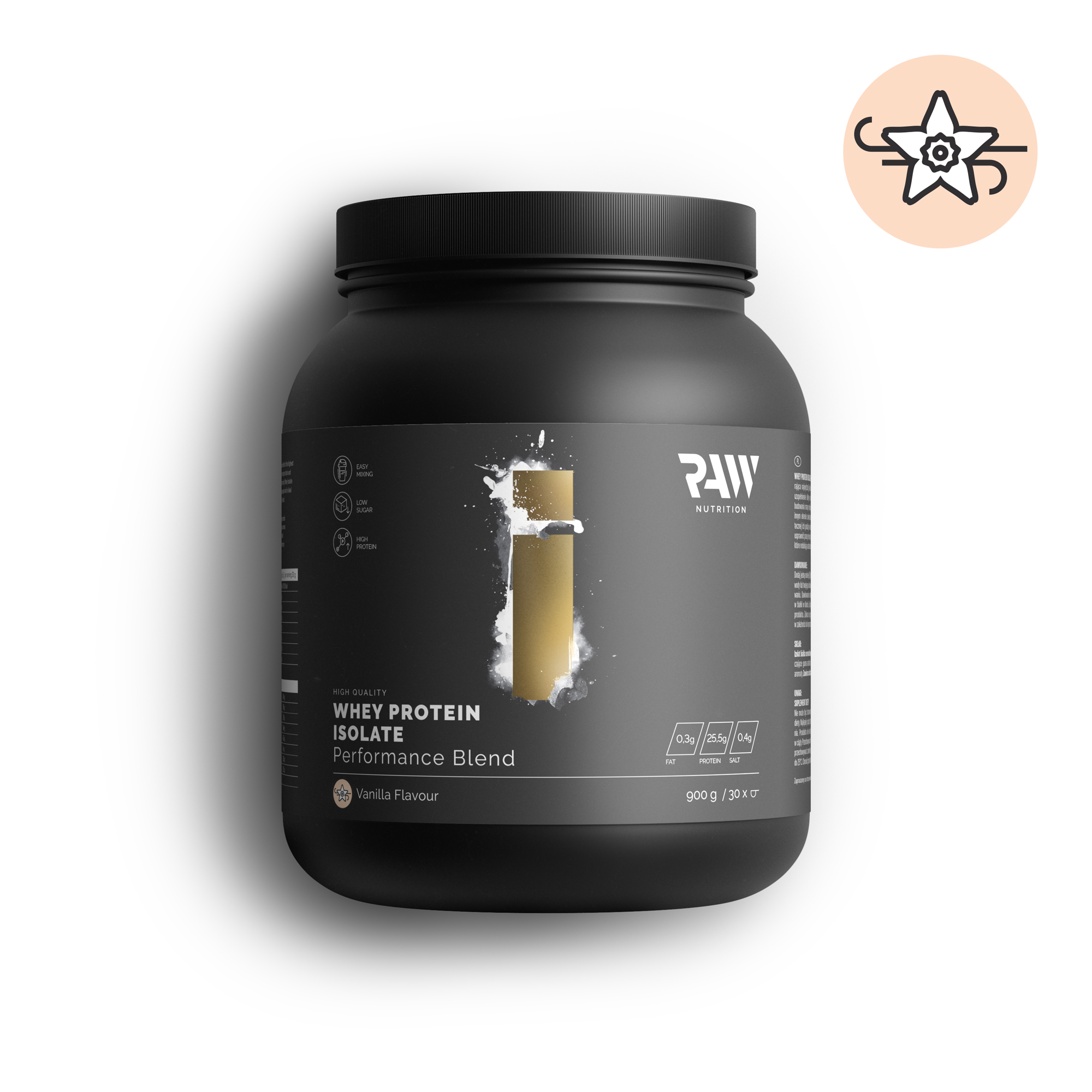 Isolate Protein Performance Blend - Wanilia
