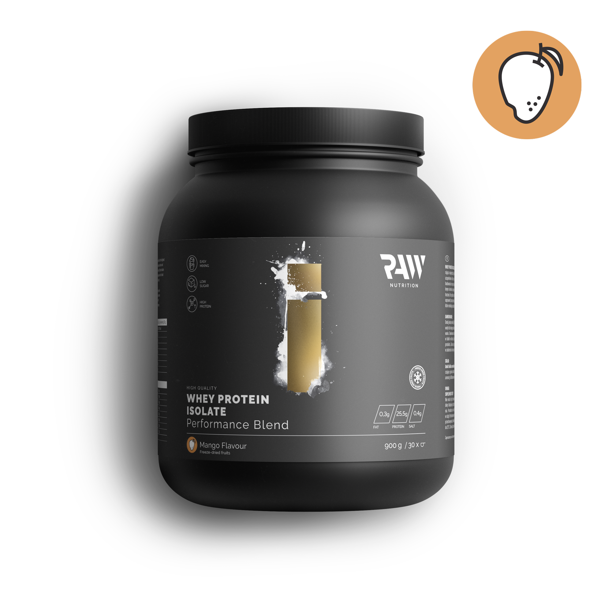 Isolate Protein Performance Blend Mango 900g