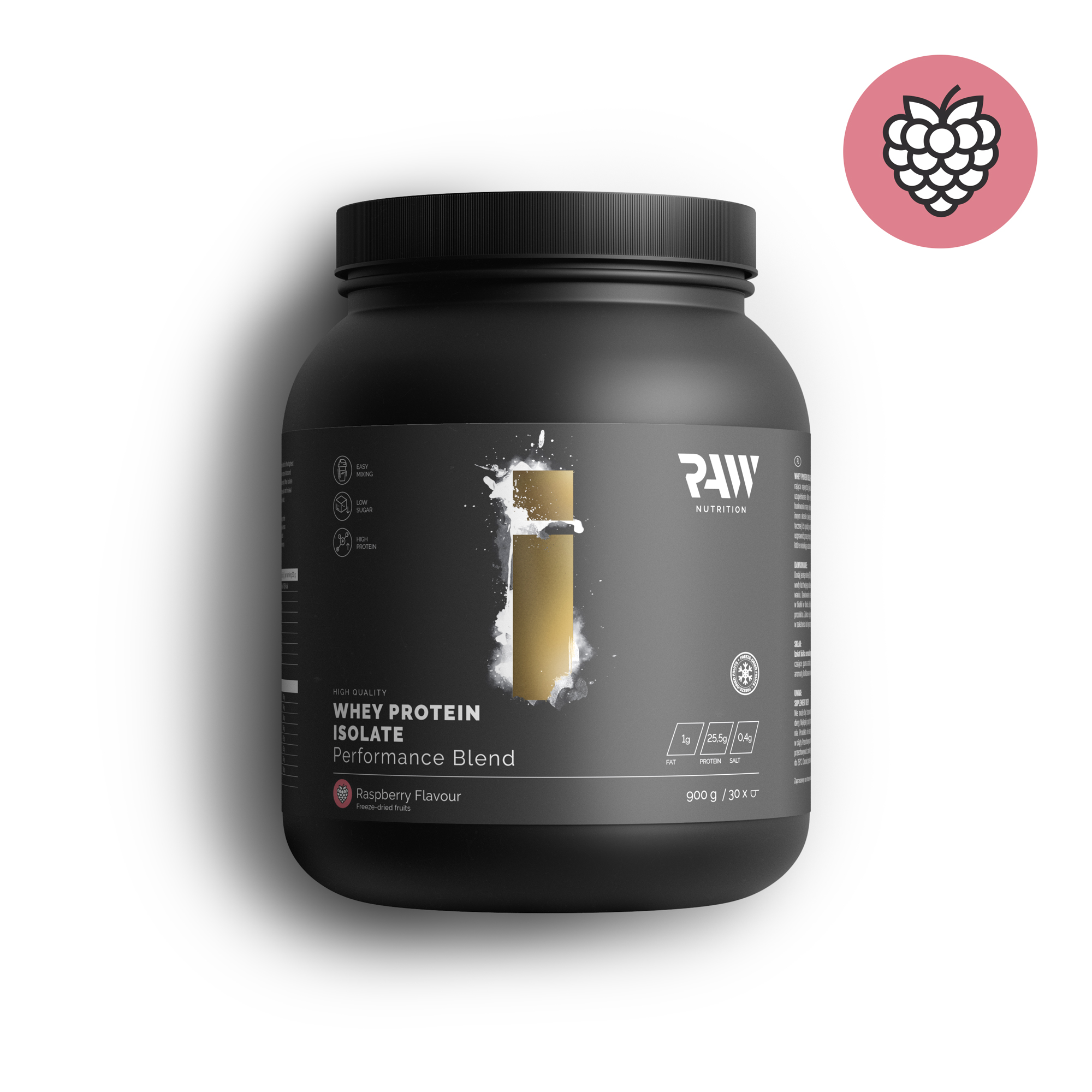 Isolate Protein Performance Blend - Malina